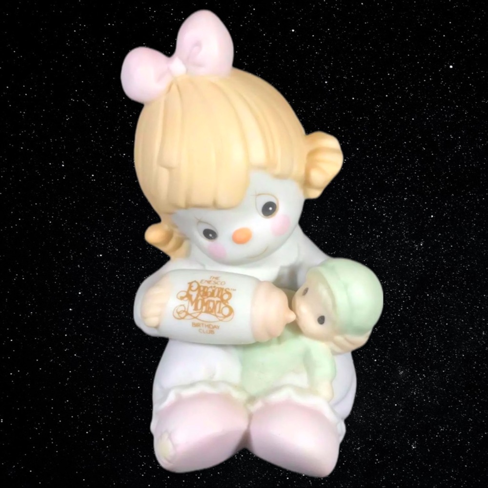 Precious Moments Birthday Club “Can’t Get Enough Of Our Club” Figurine